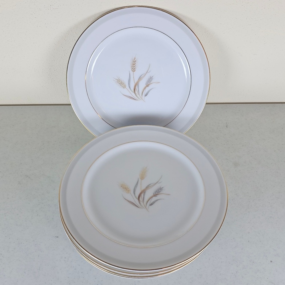 Sango‎ Harvest Gold (6) Salad Plates, 7 3/4"